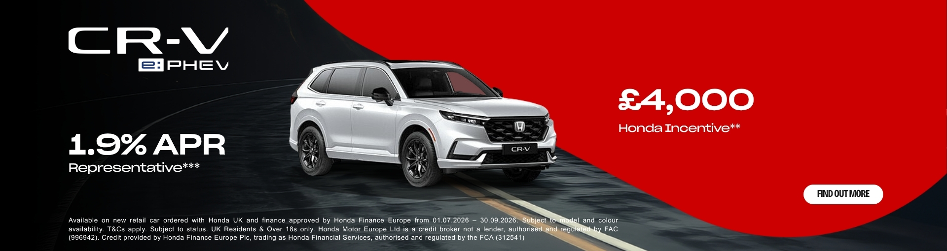 CR-V offer