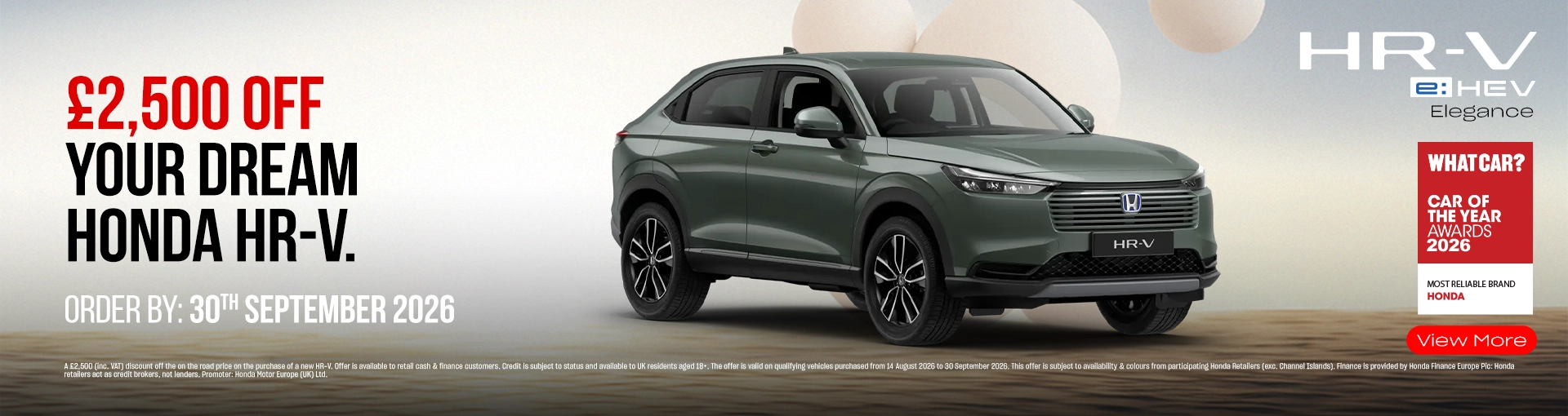 HR-V offer